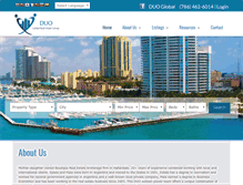Tablet Screenshot of duoglobal.com